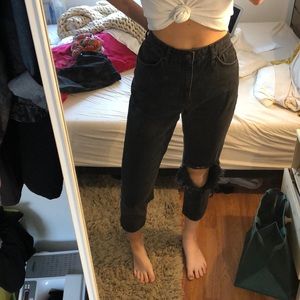 TOPSHOP Moto Mom Jeans